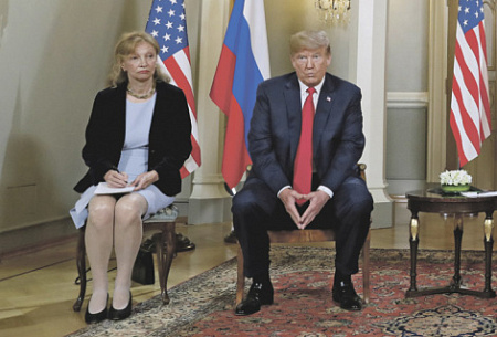 сша, трамп, путин, хельсинки, переводчица, гросс, расследование